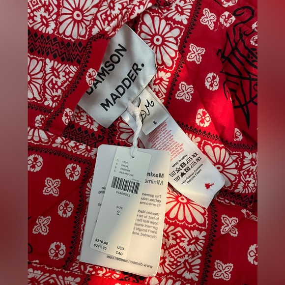 NWT Damson Madder - Macy Reversible Cotton Quilted Jacket - Picture 7 of 12